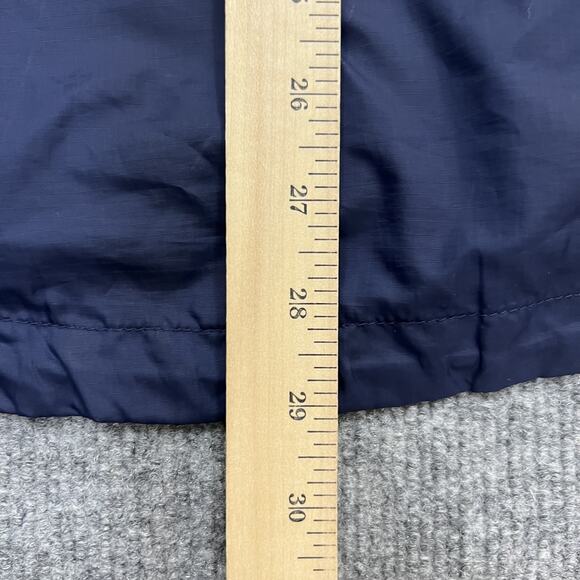 Vintage North Face Jacket Mens Medium Blue Gray Hooded Windbreaker Hong Kong 90s - Picture 7 of 7